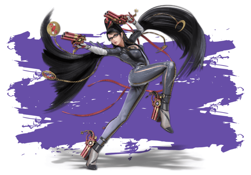 Najlepsze bohaterki Nintendo. Na zdjęciu znajduje się czarownica Bayonetta.