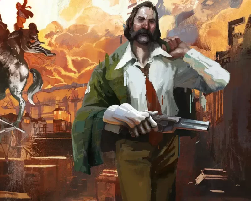 Grafika z gry Disco Elysium