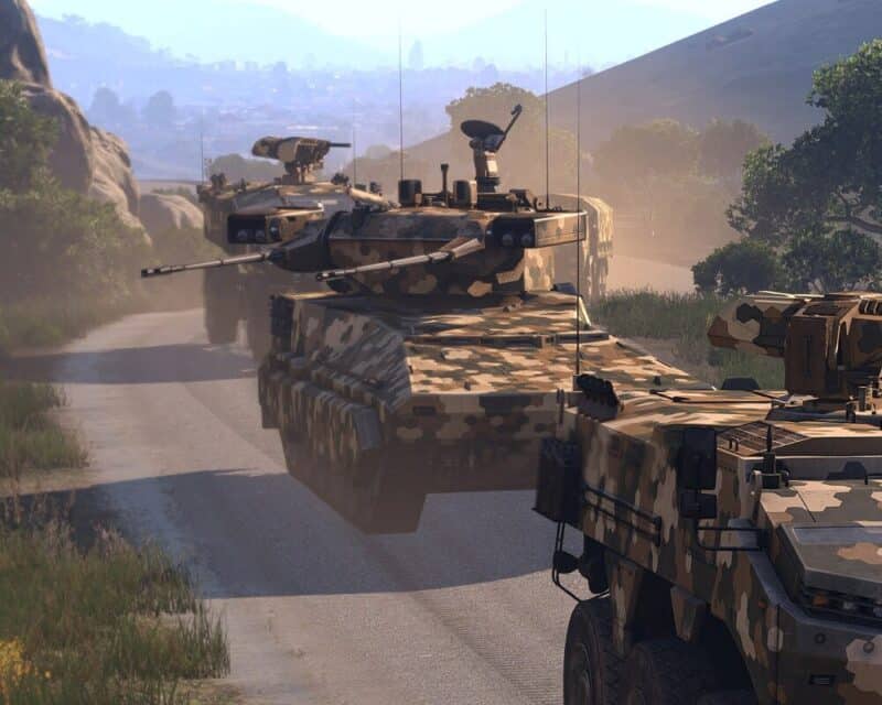 Grafika z gry Arma 3