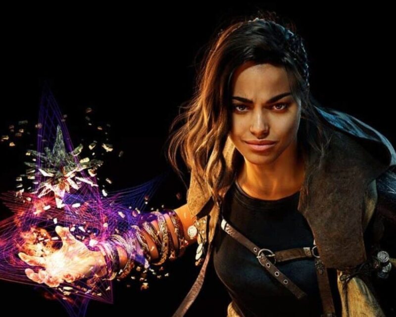 Grafika z gry Forspoken