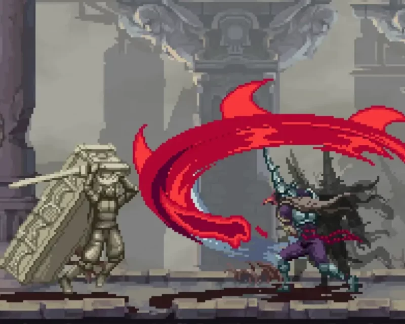 Grafika z gry Blasphemous 2