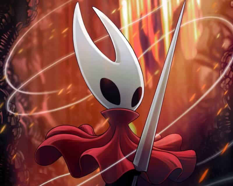 Grafika z gry Hollow Knight Silksong
