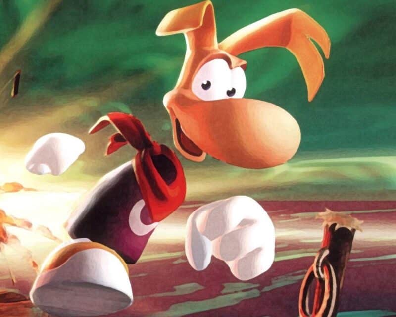 Grafika z gry Rayman 2