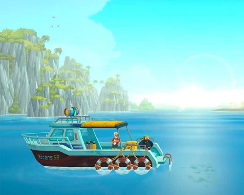 Grafika z gry Dave The Diver