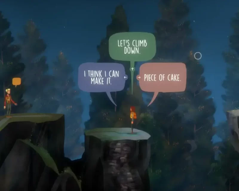 Grafika z gry Oxenfree 2