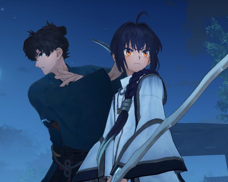 Grafika z gry Fate/Samurai Remnant