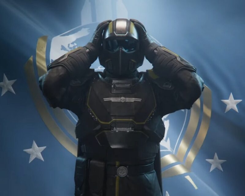 Grafika z gry Helldivers 2