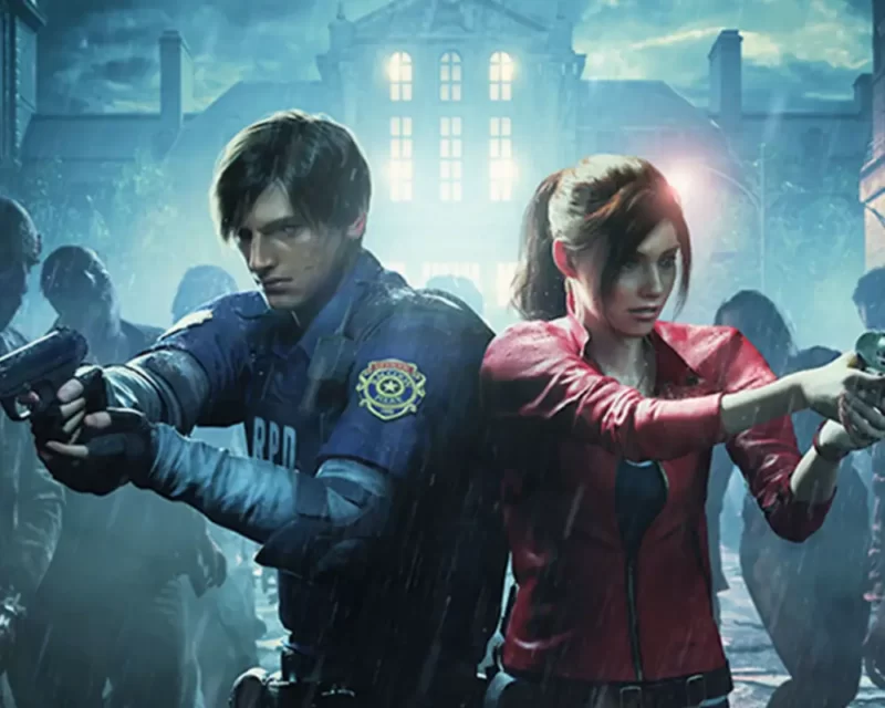Grafika z gry Resident Evil 2 Remake