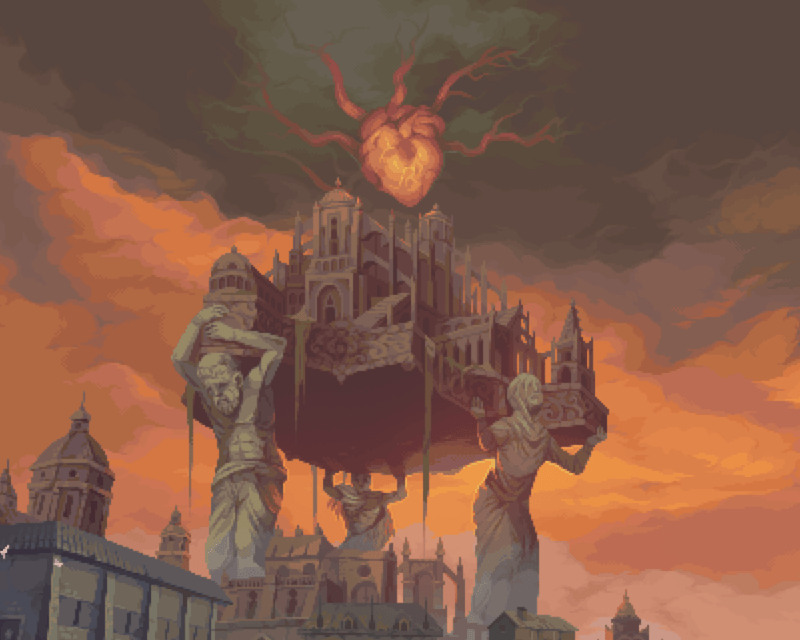 Grafika z gry Blasphemous 2