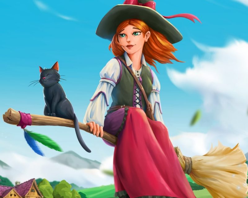 wiedźma, gra The Witch of Fern Island