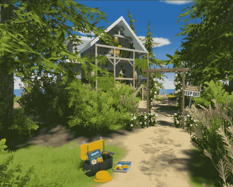 Grafika z gry House Flipper 2