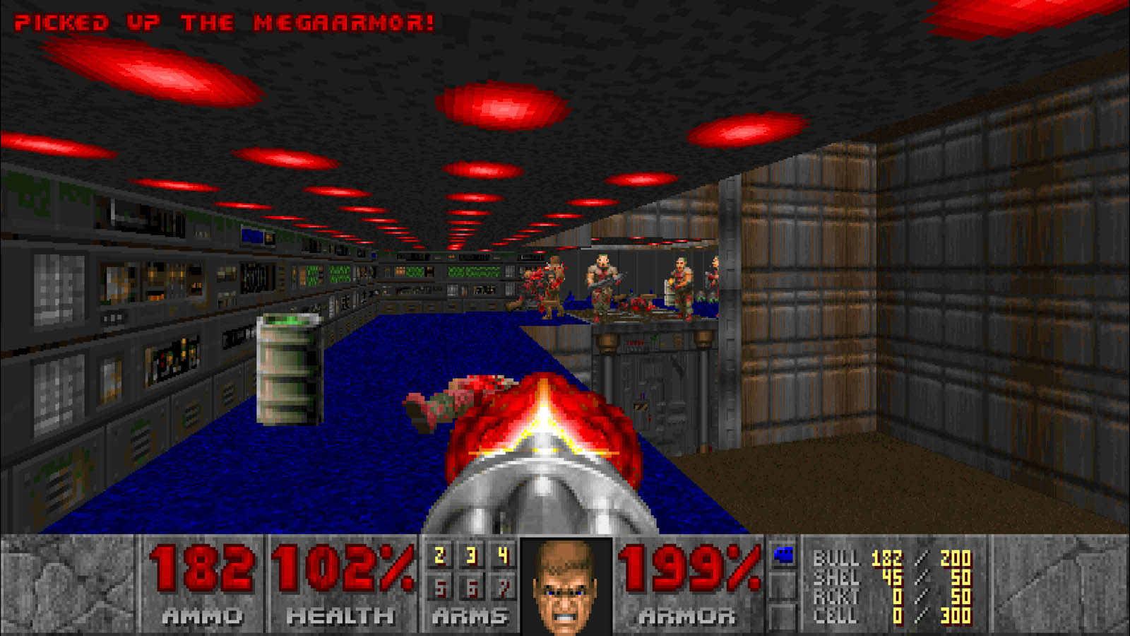 Chociaż karabin maszynowy ma aż sześć luf to żadna z nich nie ma czasu ostygnąć