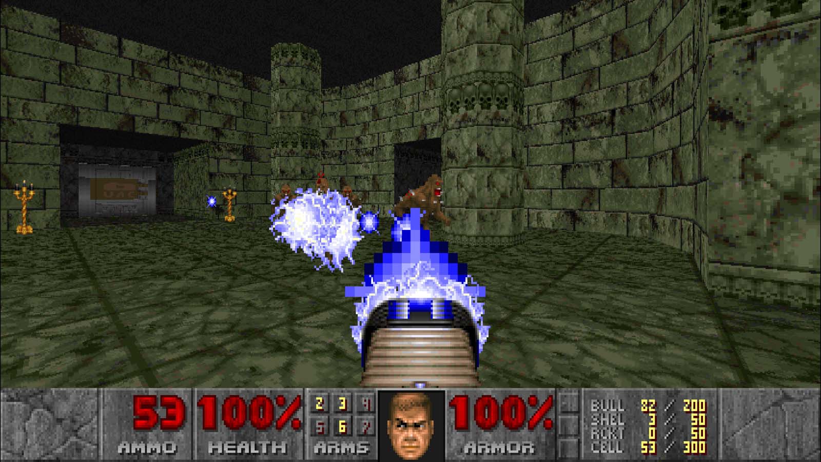 Karabin plazmowy to jedna z najbardziej eleganckich metod eksterminacji demonów