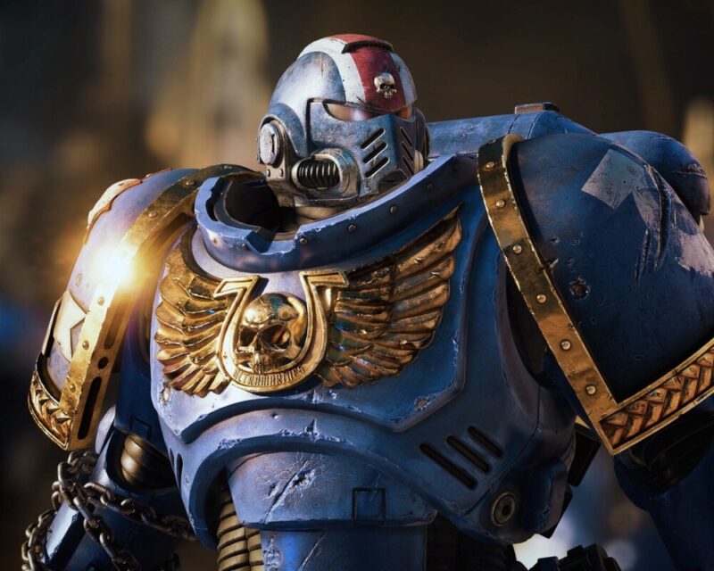 Grafika z gry Warhammer 40k: Space Marine 2