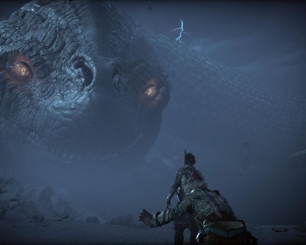 Atreus ponownie odwiedza węża świata