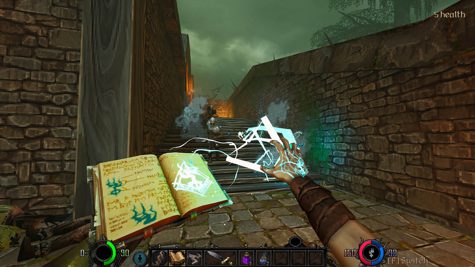 Zaklęcie błyskawicy robi piorunujące wrażenie na wrogach