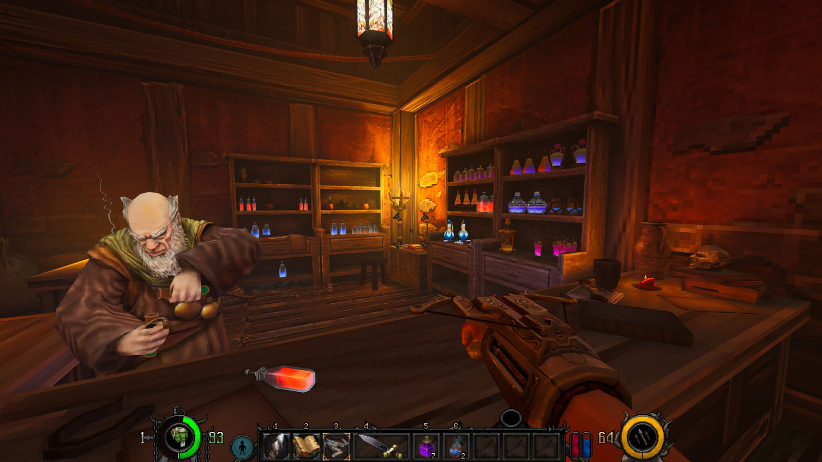 W sklepie można uzupełnić nadwątlone zapasy