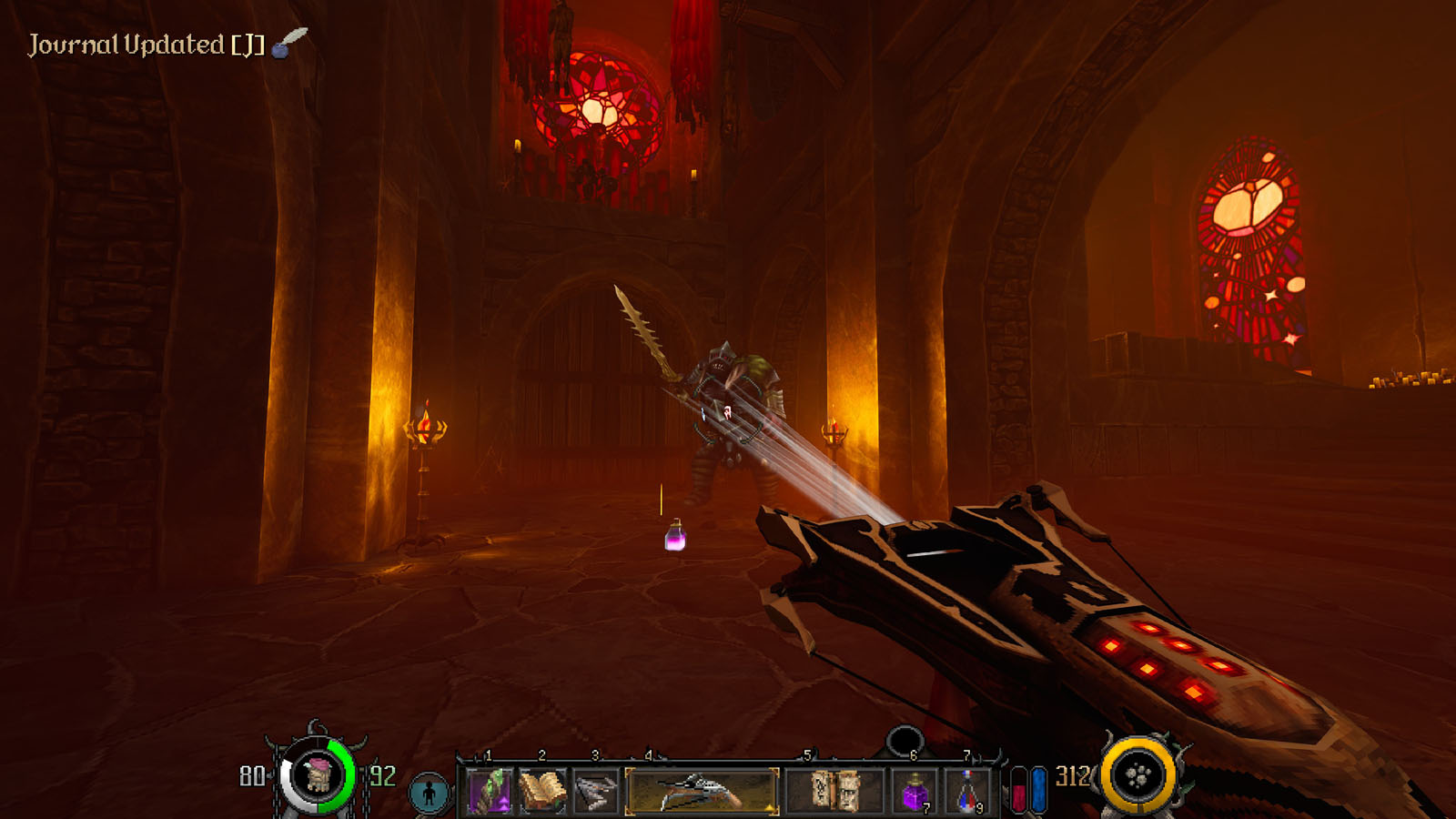 Wielki potwór czeka na ubicie