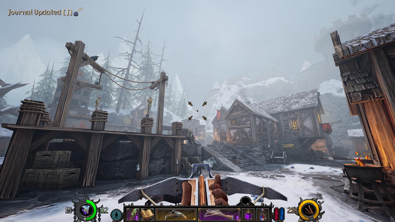 Spokojna górska osada czeka na bohatera, który ją ocali od zła