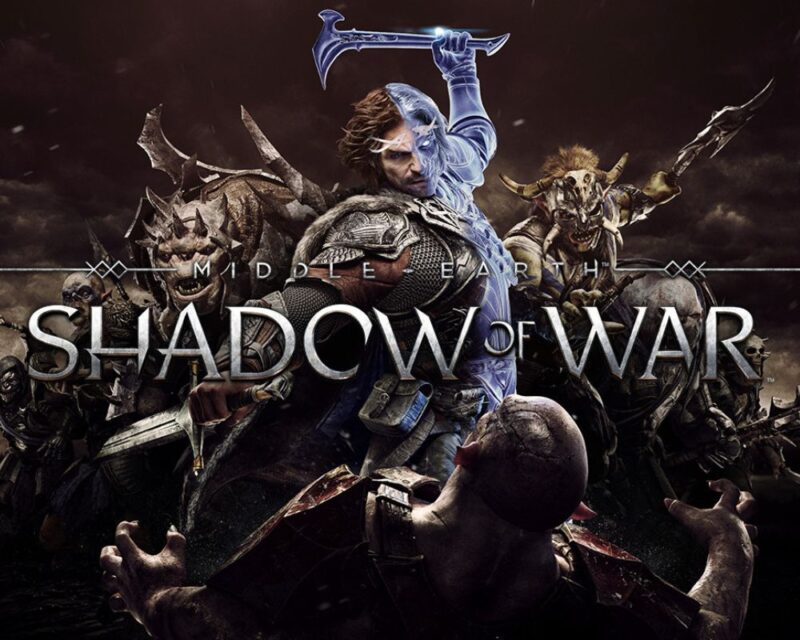 Na obrazku widać głównego bohatera gry, Thaliona, obok niego są orkowie.