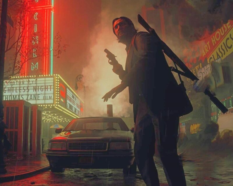 Grafika z gry Alan Wake 2