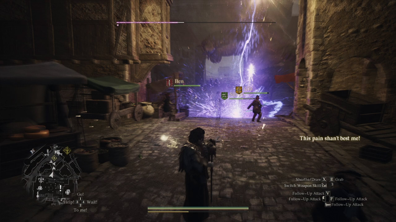 Magia w Dragon's Dogma 2. Uderzenie piorunami