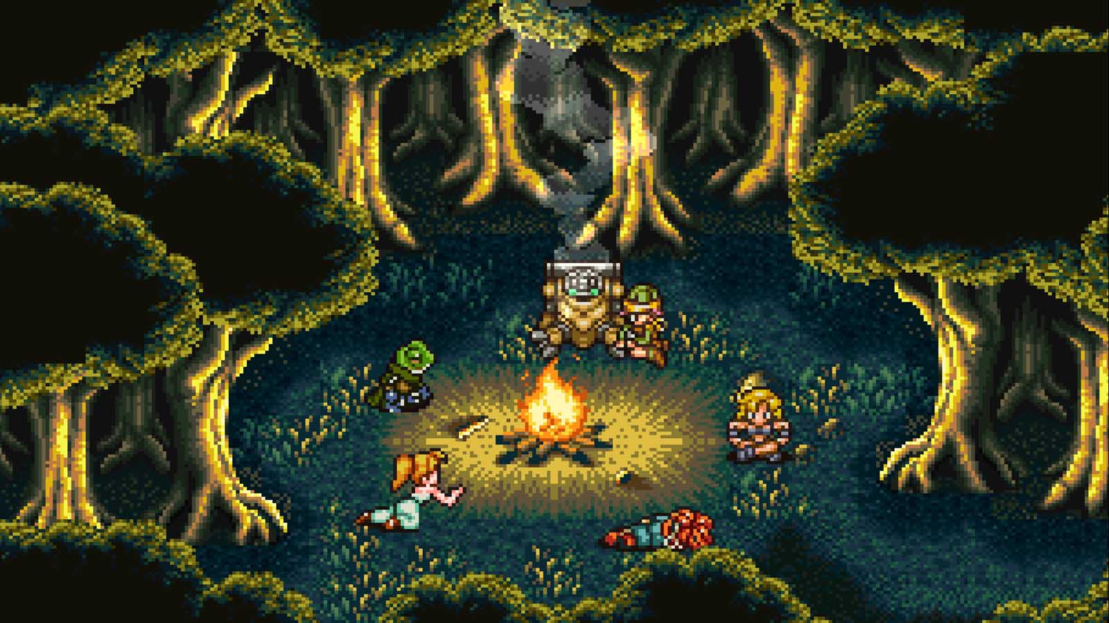 Nawet w ratowaniu świata trzeba znaleźć chwilę na odpoczynek przy ognisku