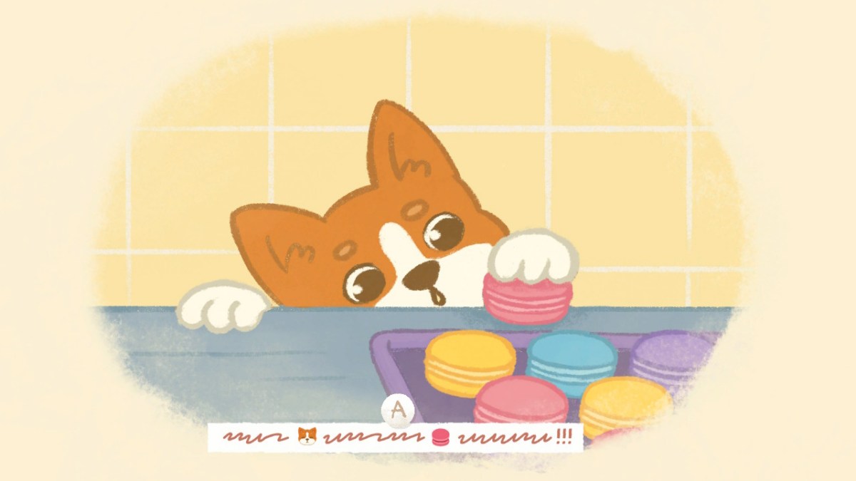 piesek rasy corgie – Fistaszek – bohater cozy gry