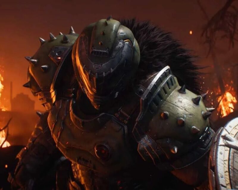 mężczyzna w zbroi i hełmie