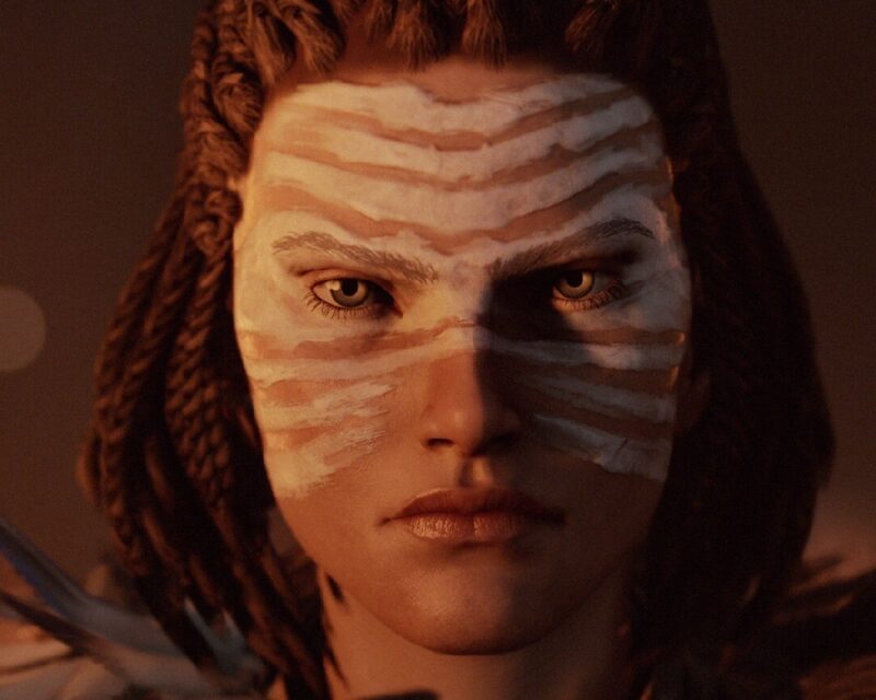 Kobieta postać z barwami plemiennymi z GreedFall 2: The Dying World, pojawiła się data premiery tytułu we wczesnym dostępie