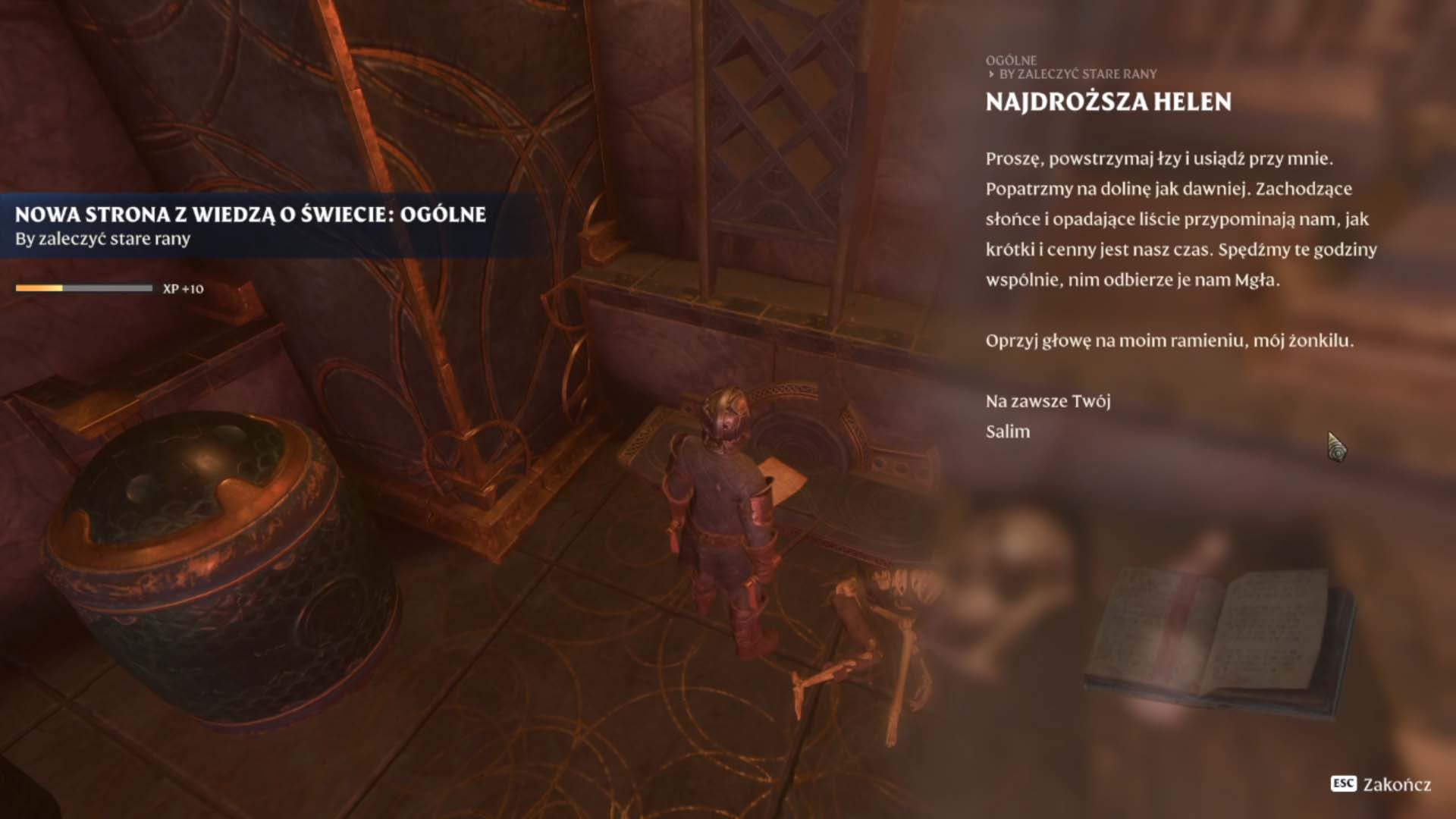 Finalny list do kochanka z prośbą o wspólne podziwianie zachodu słońca