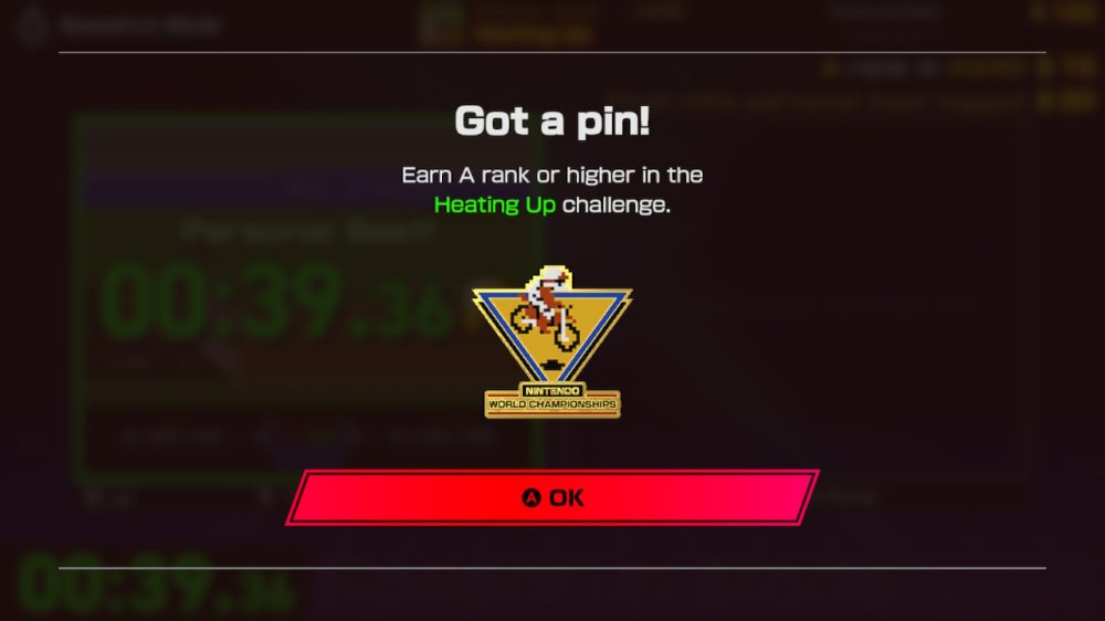 Wirtualna przypinka zdobyta w grze NWC: NES Edition.