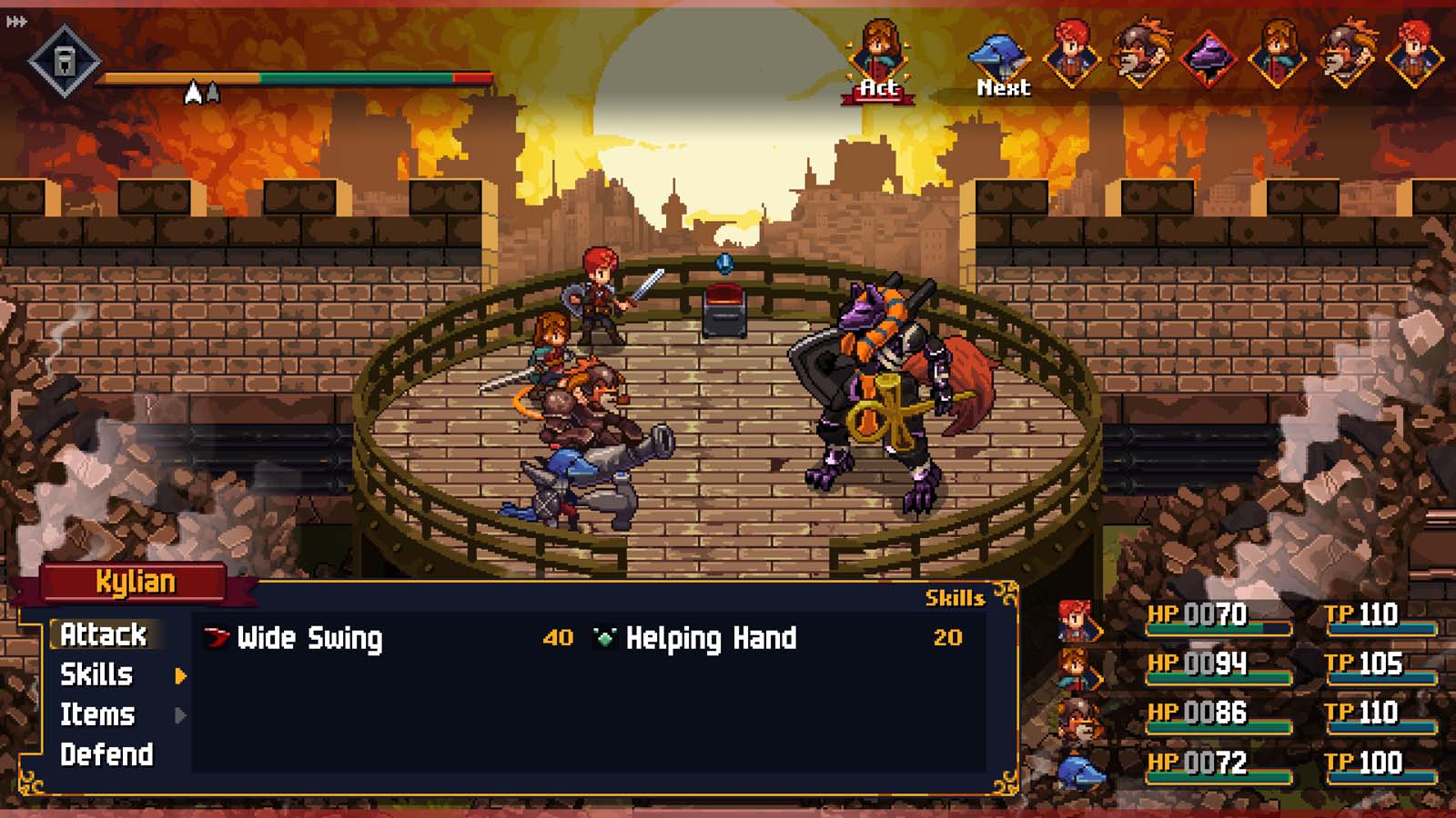 Bitwa otwierająca całą przygodę