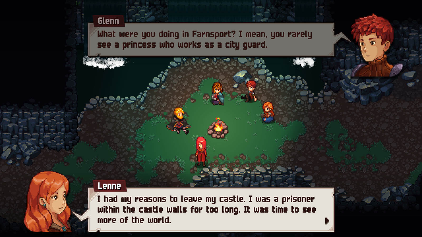 Rozmowy przy ognisku pozwalają uspokoić skołatane nerwy