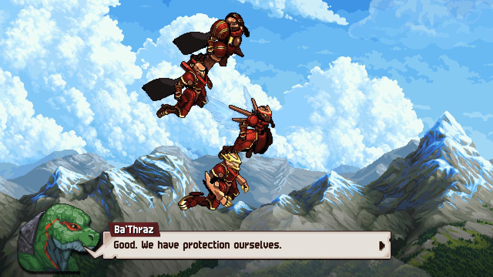 Chained Echoes recenzja, prywatna eskadra mechów zmierza do celu misji