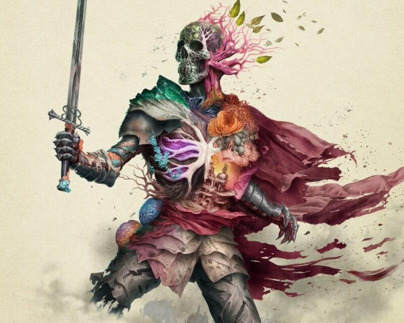 Grafika z gry Avowed przedstawiająca szkieleta-rycerza