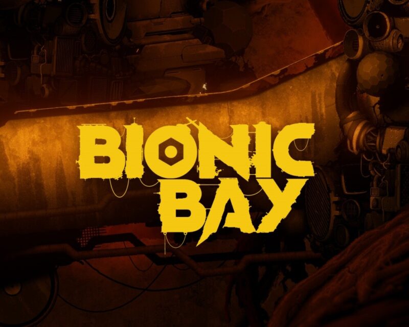 Grafika przedstawiająca logo gry Bionic Bay