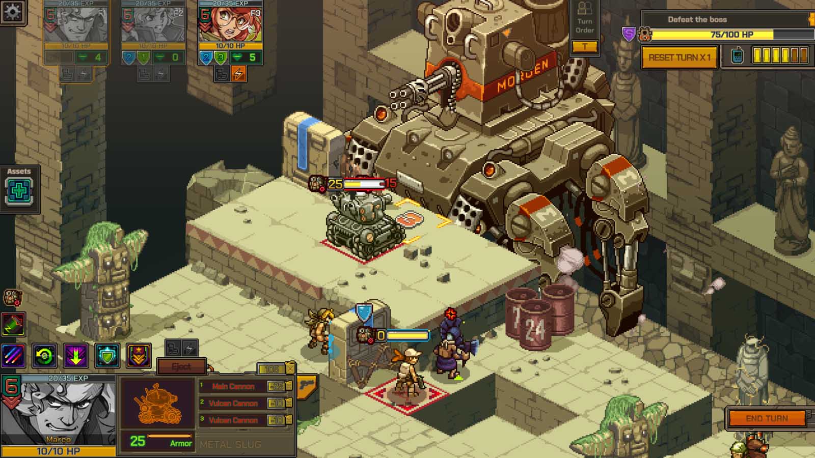 Pojedynek z wielką machiną bojową generała Mordena