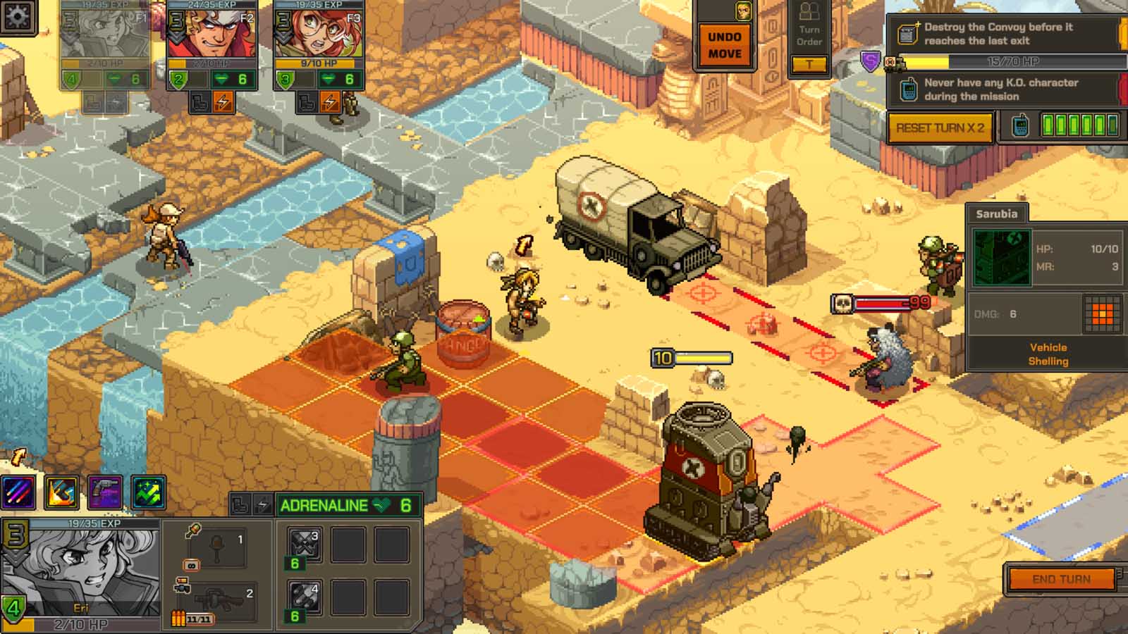 Pościg za wrogim konwojem z amunicją