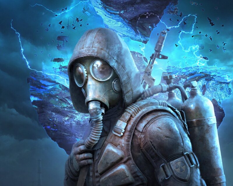 Co wiemy o S.T.A.L.K.E.R. 2: Heart of Chornobyl – plakat gry, Stalker w masce