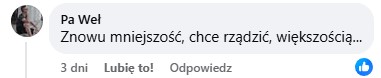 Znowu mniejszość, chce rządzić, większością...
