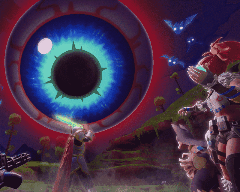 Starcie z wielkim mrocznym okiem z wczorajszej aktualizacji Palworld: Tides of Terraria, co przyniosła jej premiera?