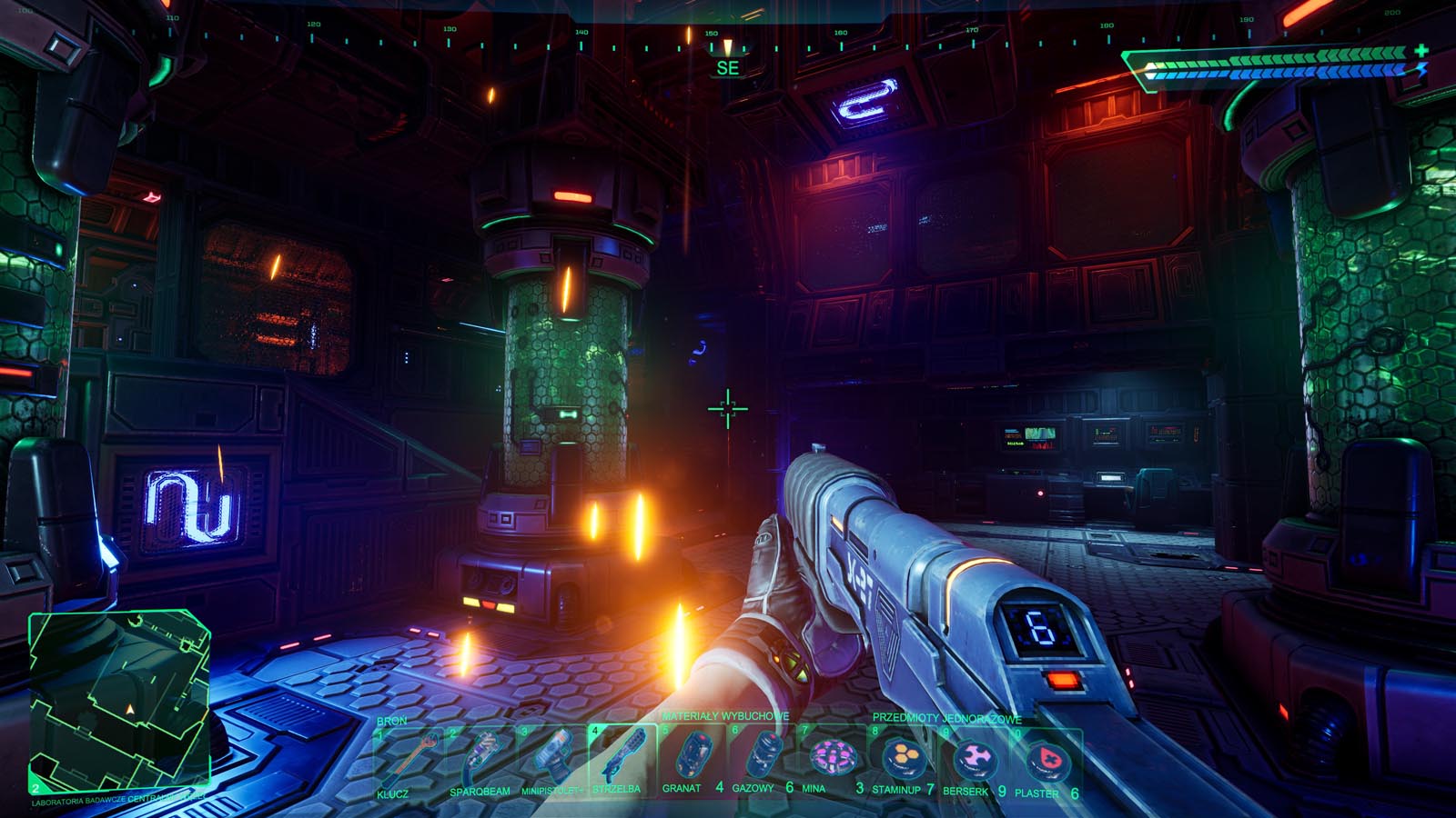 W laboratoriach SHODAN prowadzi swoje potworne eksperymenty