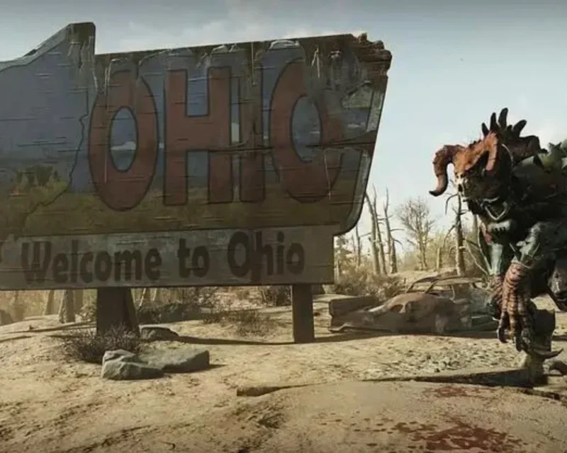 Znak „Welcome to Ohio” i bestia z pustkowi w grze – nowy dodatek Fallout 76 rozszerza mapę o region Burning Springs