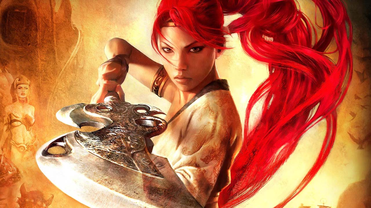 Nariko dzierżąca niebiański miecz