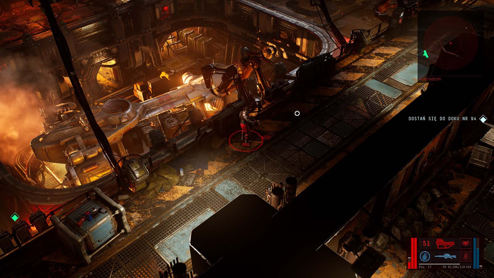 W toku przygody przemierzymy kilometry korytarzy