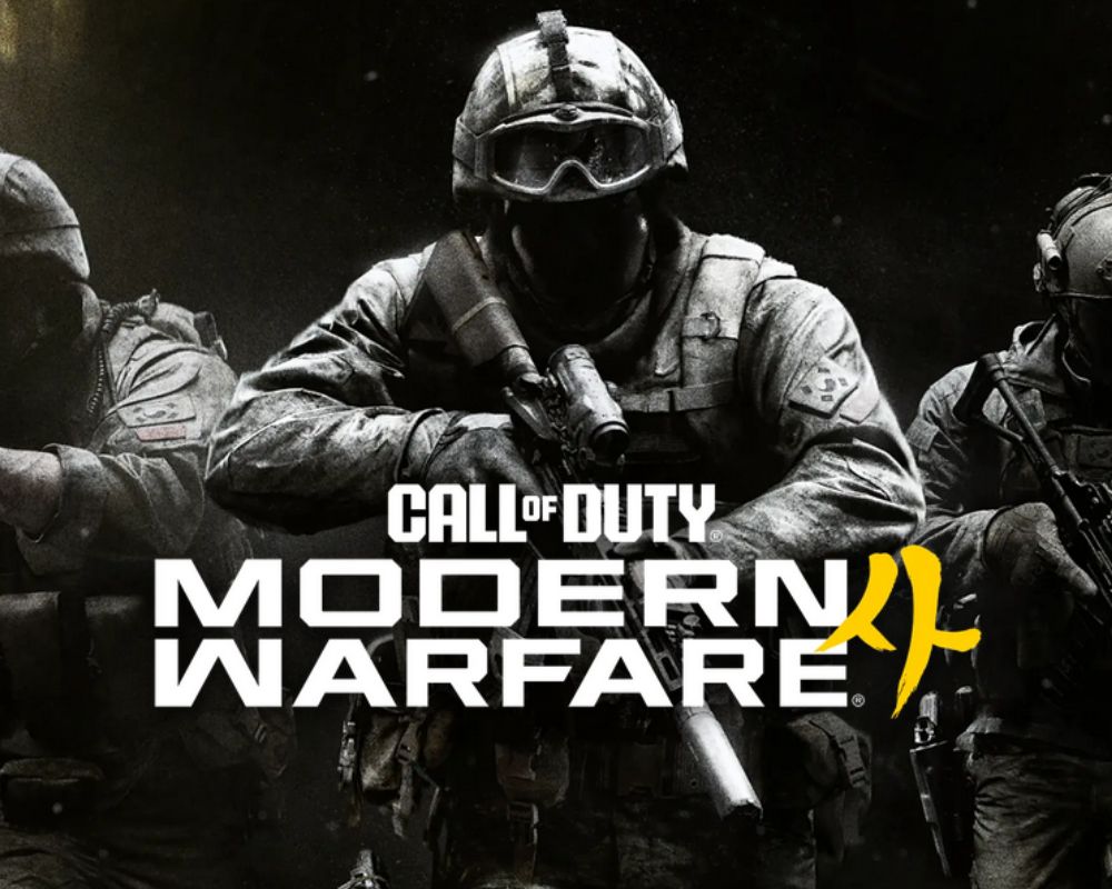 Grafika promocyjna Call of Duty: Modern Warfare 4 przedstawiająca elitarnych żołnierzy w hełmach i goglach taktycznych podczas nowoczesnej operacji wojskowej.